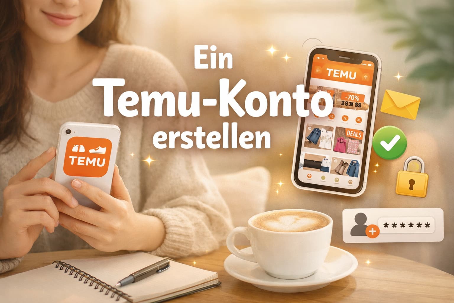 Ein Temu-Konto erstellen und die App optimal nutzen