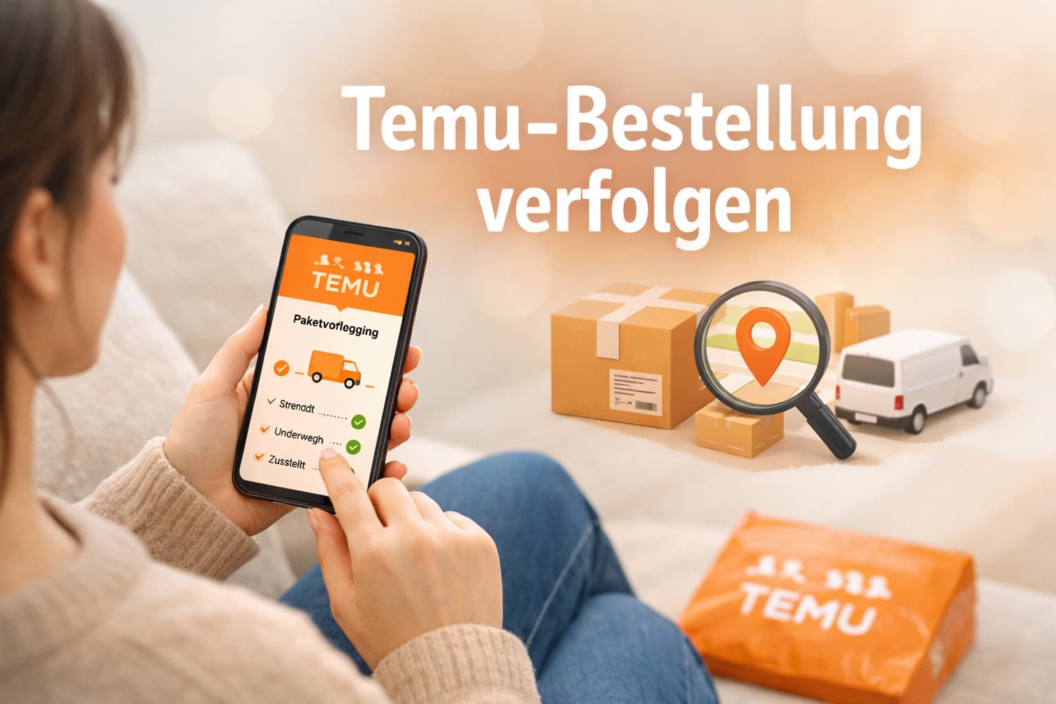 Temu-Bestellung verfolgen in der App: Anleitung & Status prüfen