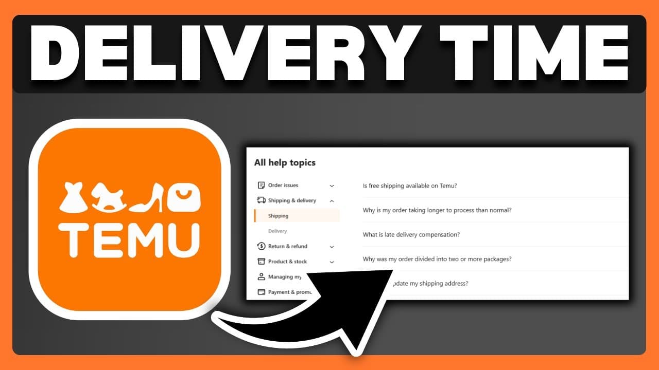 Tipps für eine schnellere Temu-Lieferzeit
