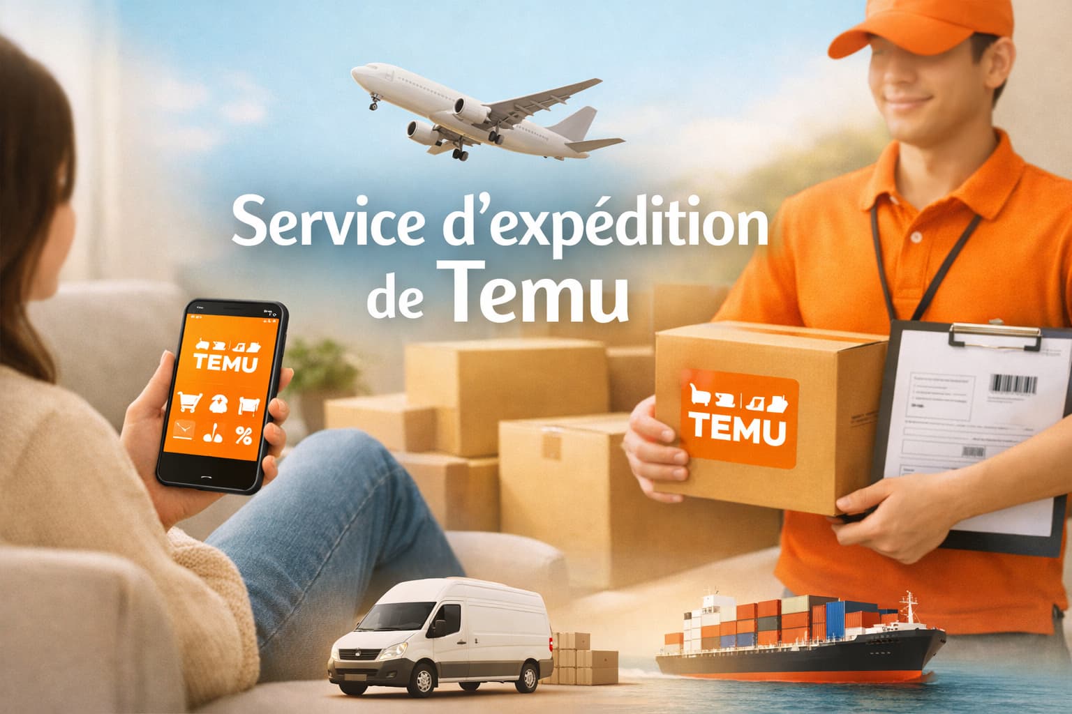 Versanddienstleister von Temu: Versand, Lieferung und Vorteile